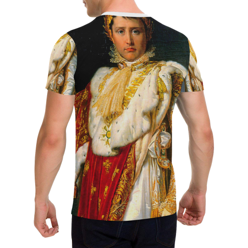 Napoleon Bonaparte 4 Men's All Over Print T-Shirt with Chest Pocket (Model T56)