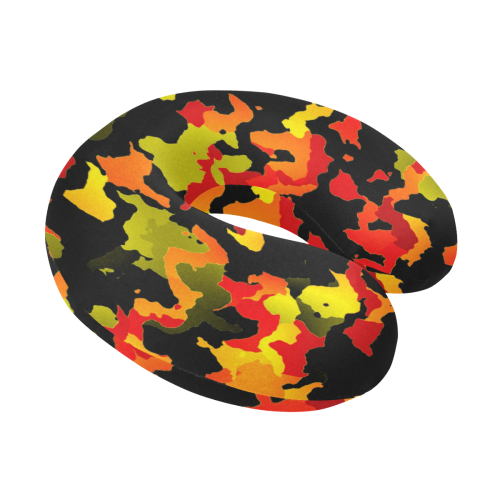 new modern camouflage F by JamColors U-Shape Travel Pillow