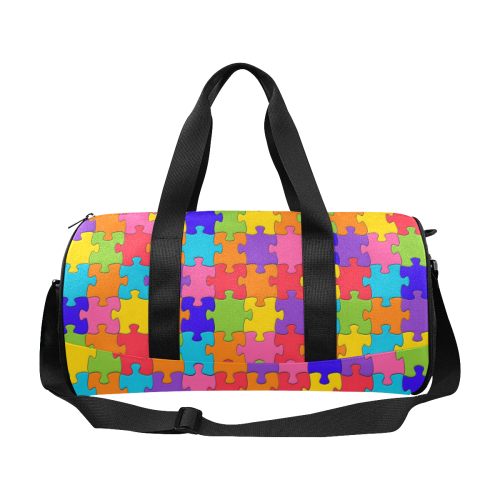 Rainbow Jigsaw Puzzle Duffle Bag (Model 1679)