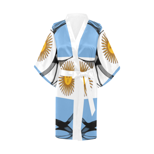 The Flag of Argentina Kimono Robe