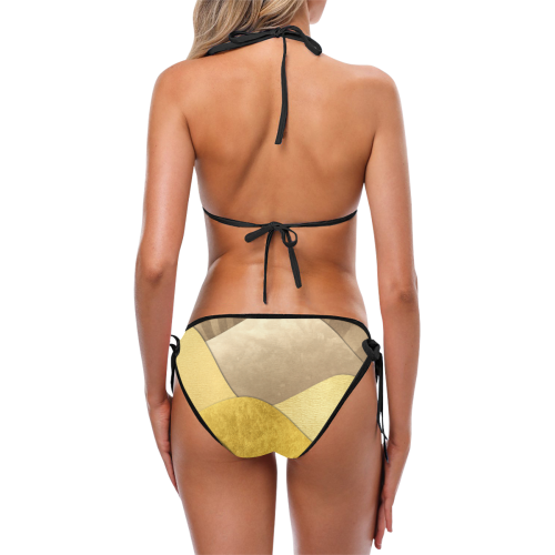 sun space #modern #art Custom Bikini Swimsuit (Model S01)