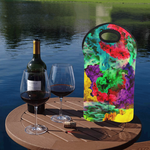 stormy colors B 2-Bottle Neoprene Wine Bag