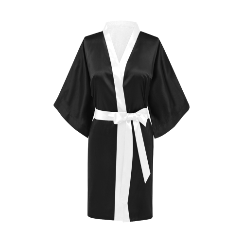 Love Mice Black/White Kimono Robe