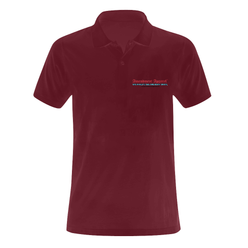Amendment-Apparel Men's Polo Shirt (Model T24)