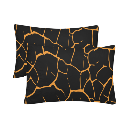 abstract animal skin Custom Pillow Case 20"x 30" (One Side) (Set of 2)