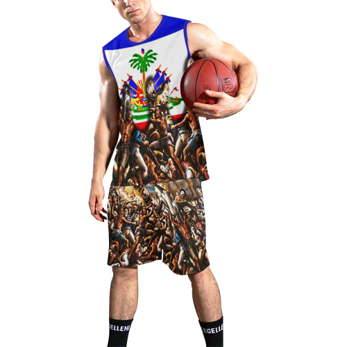 BOIS CAYMAN All Over Print Basketball Uniform