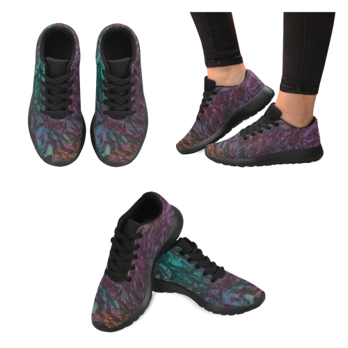 Design shoes, with Glitters Women’s Running Shoes (Model 020)