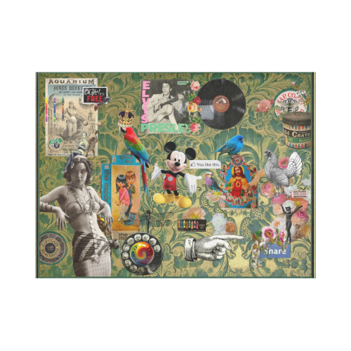 Your Childhood, My Childhood Placemat 14’’ x 19’’ (Six Pieces)