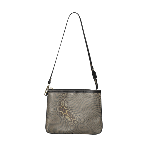 Tree Rings 1 by JamColors Small Shoulder Bag (Model 1710)