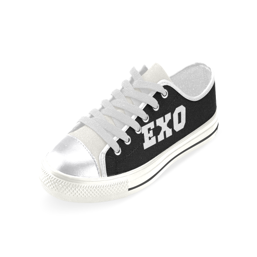Xiumin-EXO Women's Classic Canvas Shoes (Model 018)