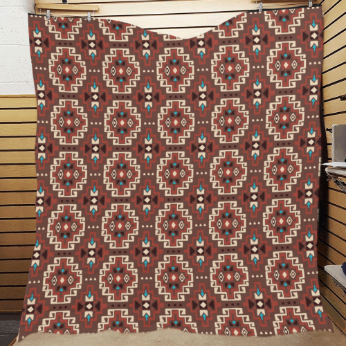 American Native 3 Quilt 70"x80"