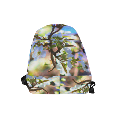 Pear Tree Blossoms Unisex Classic Backpack (Model 1673)