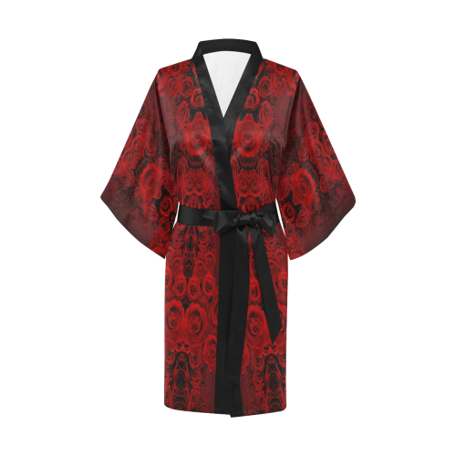 rose 2 Kimono Robe