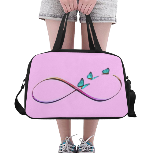 infinity butterflies Fitness Handbag (Model 1671)
