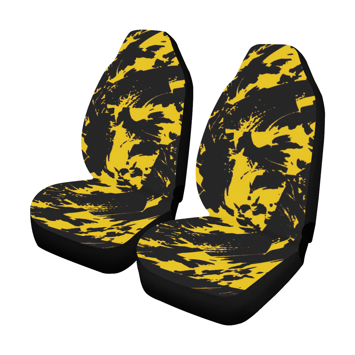 yellow seat covers