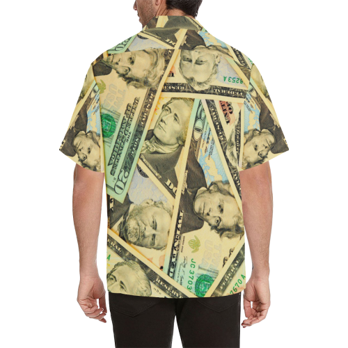 US DOLLARS Hawaiian Shirt (Model T58)