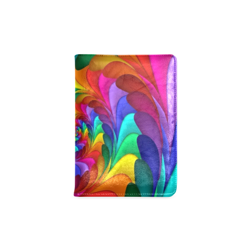 RAINBOW CANDY SWIRL Custom NoteBook A5
