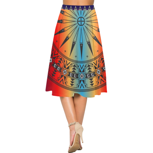 Morning Sky Aoede Crepe Skirt (Model D16)