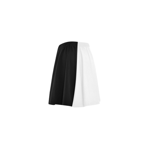 Black & White Mini Skating Skirt (Model D36)