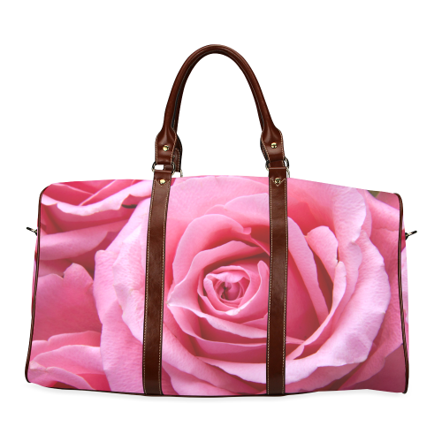 Roses pink Waterproof Travel Bag/Small (Model 1639)