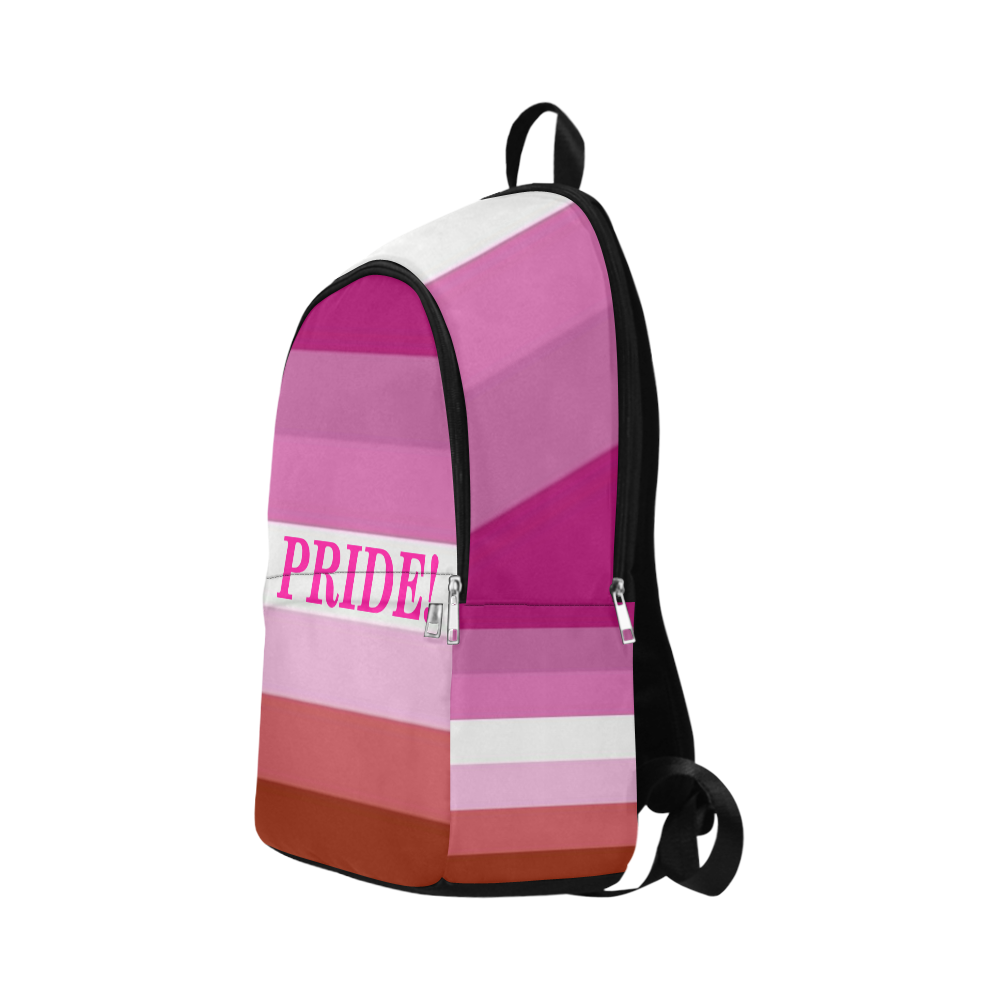 Lesbian Pride Flag Backpack Fabric Backpack For Adult Model 1659 ID