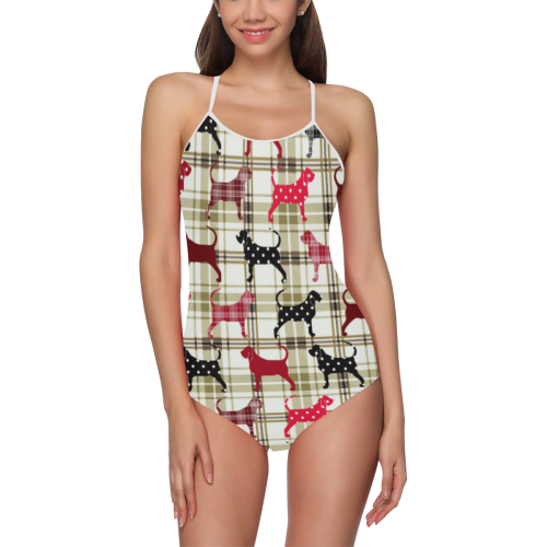 Bloodhound Strap Swimsuit ( Model S05)