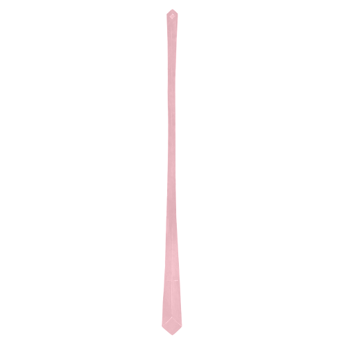 color pink Classic Necktie (Two Sides)