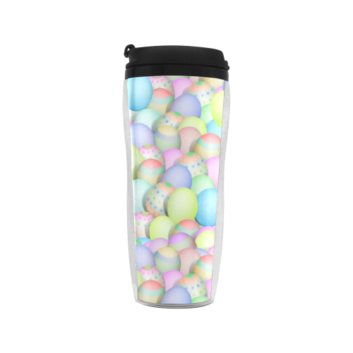 Pastel Colored Easter Eggs Reusable Coffee Cup (11.8oz)