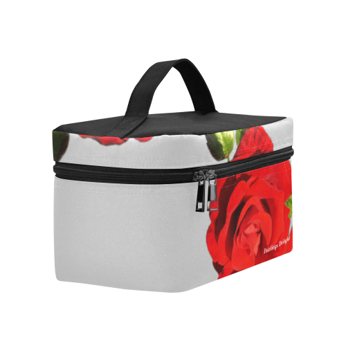 Fairlings Delight's Floral Luxury Collection- Red Rose Lunch Bag/Large 53086a1 Lunch Bag/Large (Model 1658)