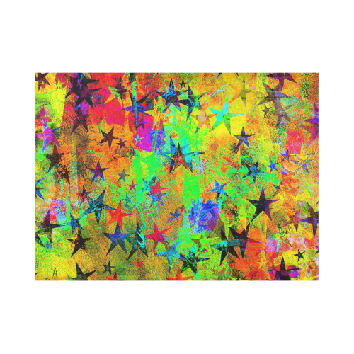 stars and texture colors Placemat 14’’ x 19’’ (Set of 4)