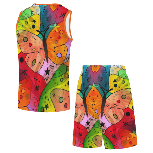 Butterfly by Nico Bielow All Over Print Basketball Uniform