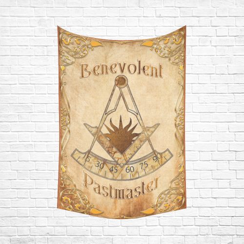 Benevolent-PM Cotton Linen Wall Tapestry 60"x 90"