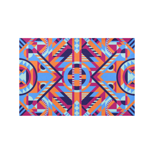 Modern Geometric Pattern Placemat 12’’ x 18’’ (Set of 4)