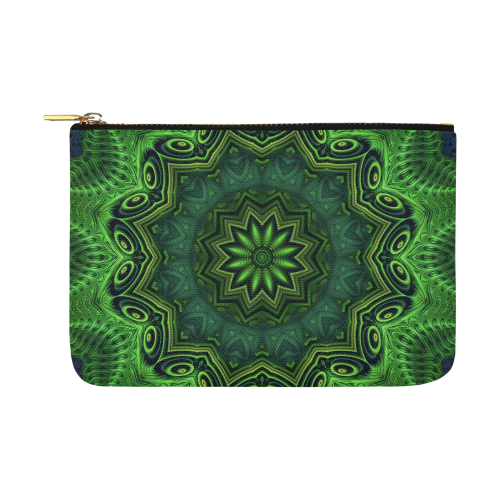 Harmony in Green Carry-All Pouch 12.5''x8.5''