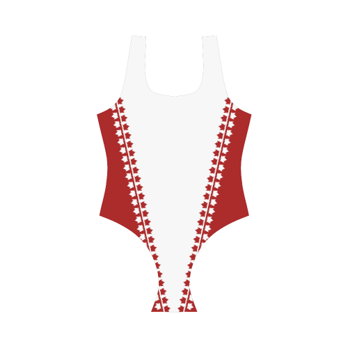 Classic Canada Bathing Suit Canada Swimsuits Vest One Piece Swimsuit (Model S04)