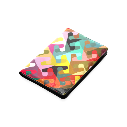 Colorful shapes Custom NoteBook A5