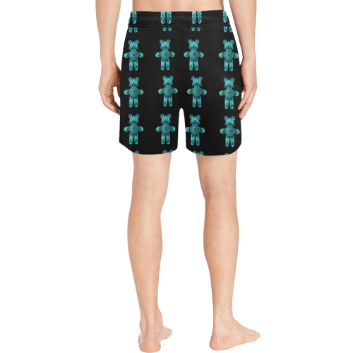 nounours 1i Men's Mid-Length Swim Shorts (Model L39)
