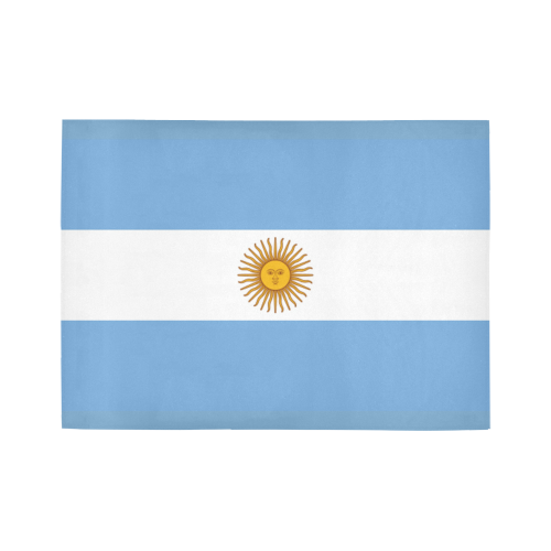 Argentina Flag Area Rug7'x5'