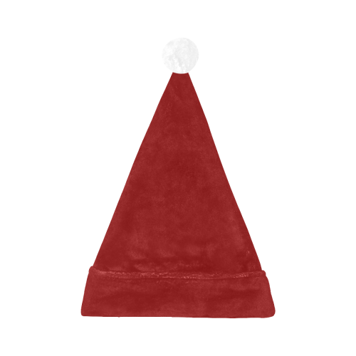 Holiday Dark Red Santa Hat