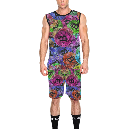 BITCOIN 2 All Over Print Basketball Uniform