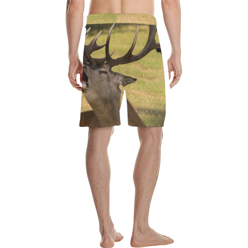 Deer Men's Casual Shorts Men's All Over Print Casual Shorts (Model L23)