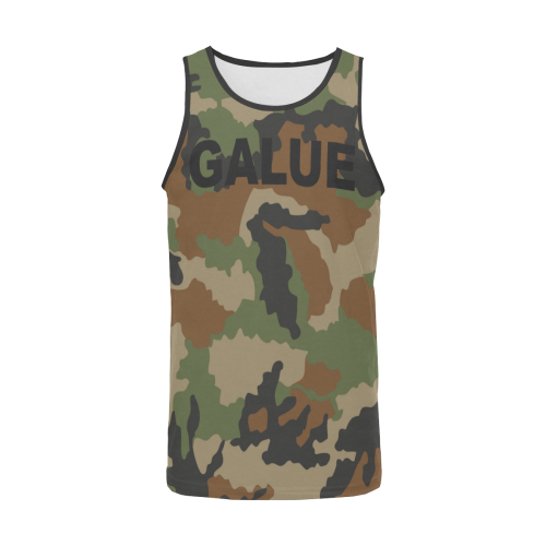 WORK TOGETHER CAMO Men's All Over Print Tank Top (Model T57)