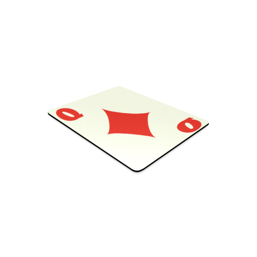 Playing Card Queen of Diamonds Rectangle Mousepad