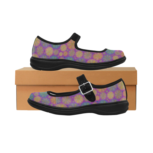 zappwaits p3 Mila Satin Women's Mary Jane Shoes (Model 4808)