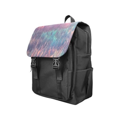 glitch art #colors Casual Shoulders Backpack (Model 1623)
