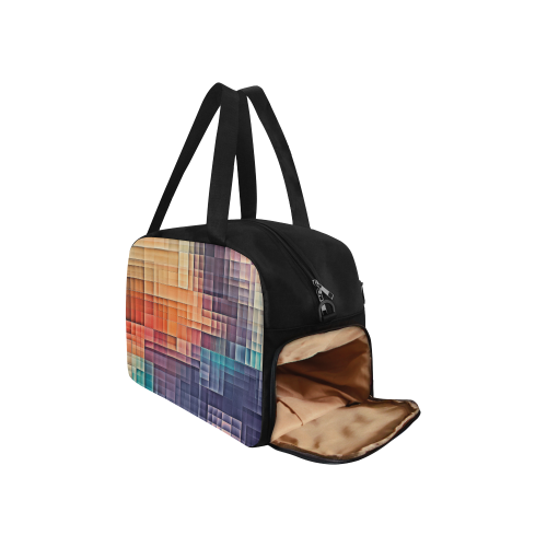 pixels #colors Fitness Handbag (Model 1671)