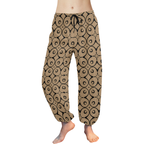 My Lucky Day Iced Coffee Women's All Over Print Harem Pants (Model L18)