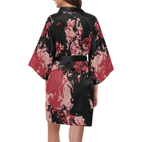 Samba & Rose Tan Kimono Robe