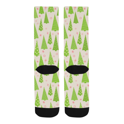 Christmas Trees Forest Trouser Socks (For Men)