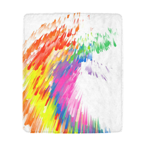 Explosion Popart by Nico Bielow Ultra-Soft Micro Fleece Blanket 50"x60"